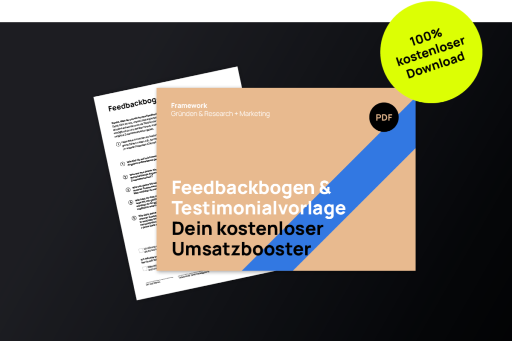 Feedbackbogen & Testimonialvorlage
