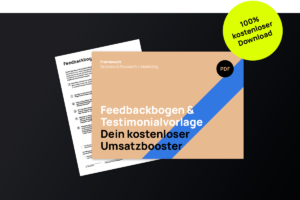 Feedbackbogen & Testimonial-Vorlage